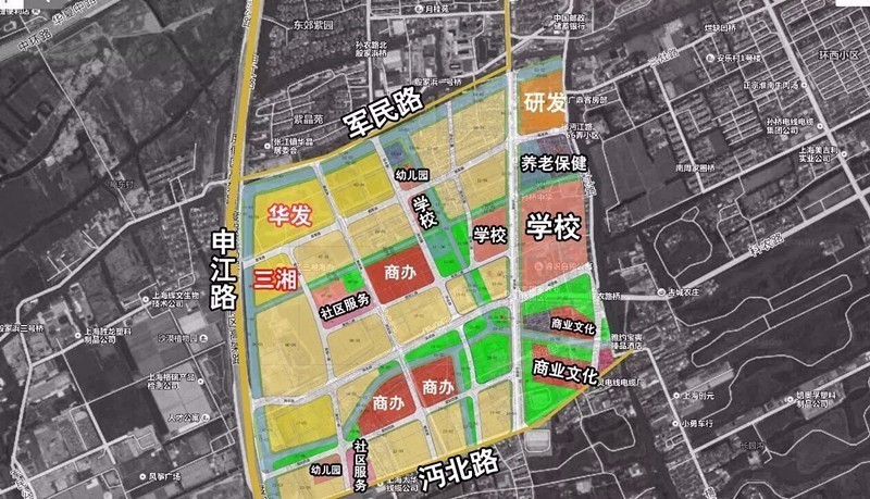 张江南区最新规划图图片
