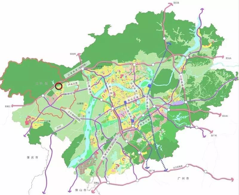 《清遠市清新區花清產業基地控制性詳細規劃》批後公告