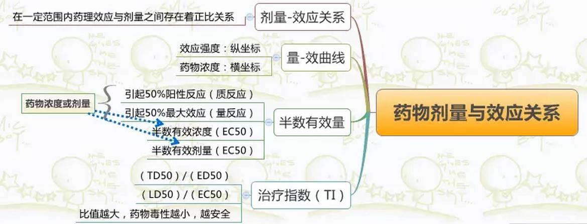 药理学思维导图-总论部分