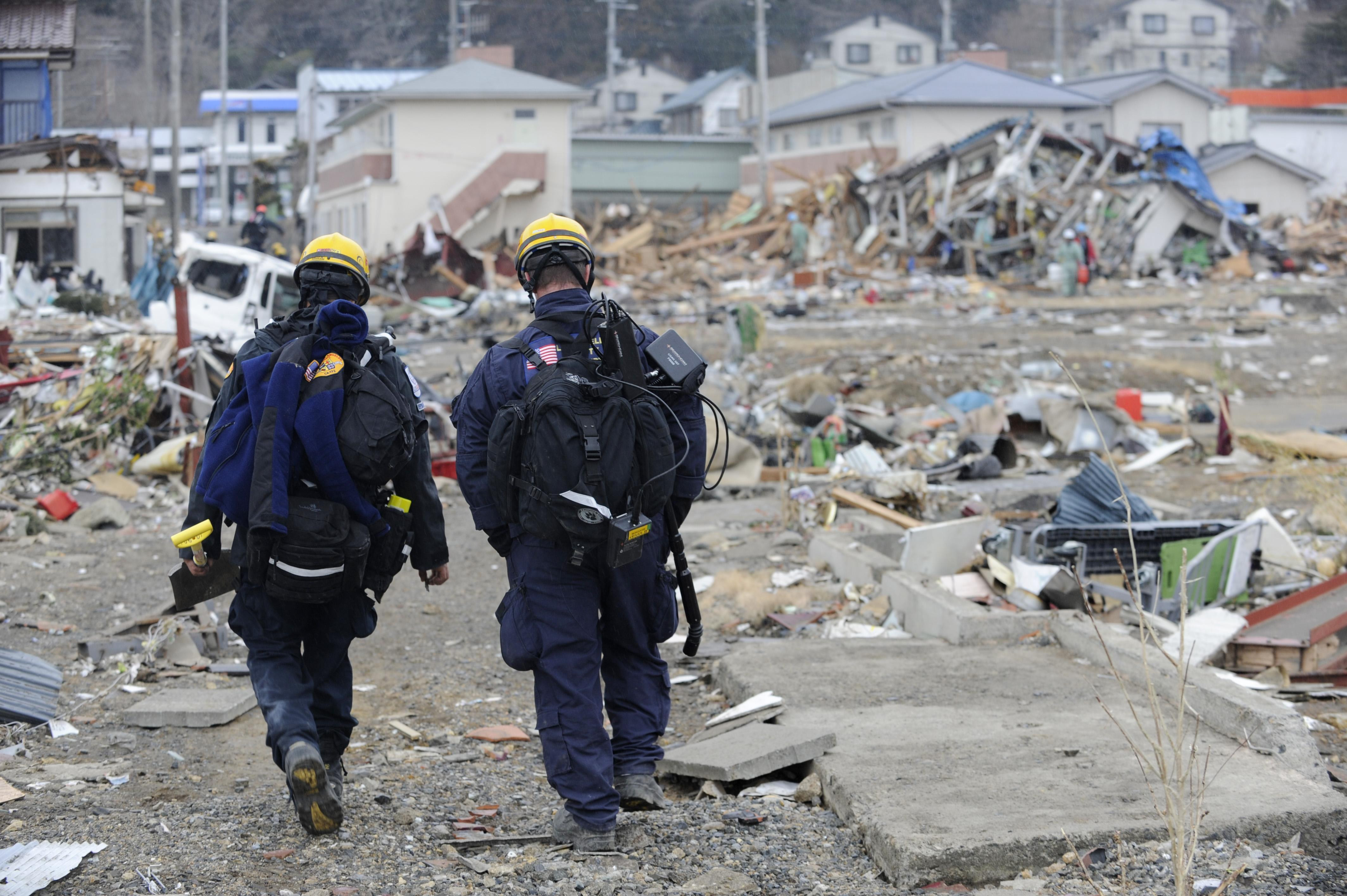 汶川地震美国图片