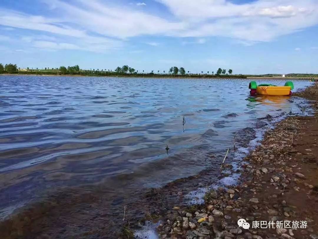 旅行作家謝美玲城市休閒一隅康巴什樂水灣