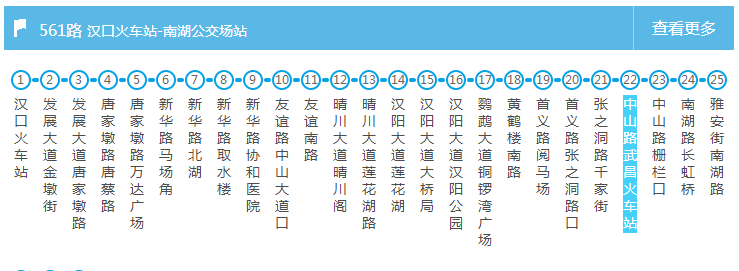 武汉公交车292线路图图片