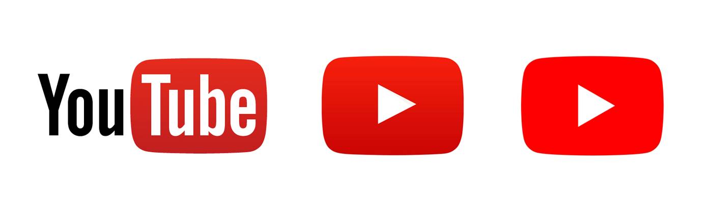 youtube微调了logo还创造了第一款属于油管自己的字体