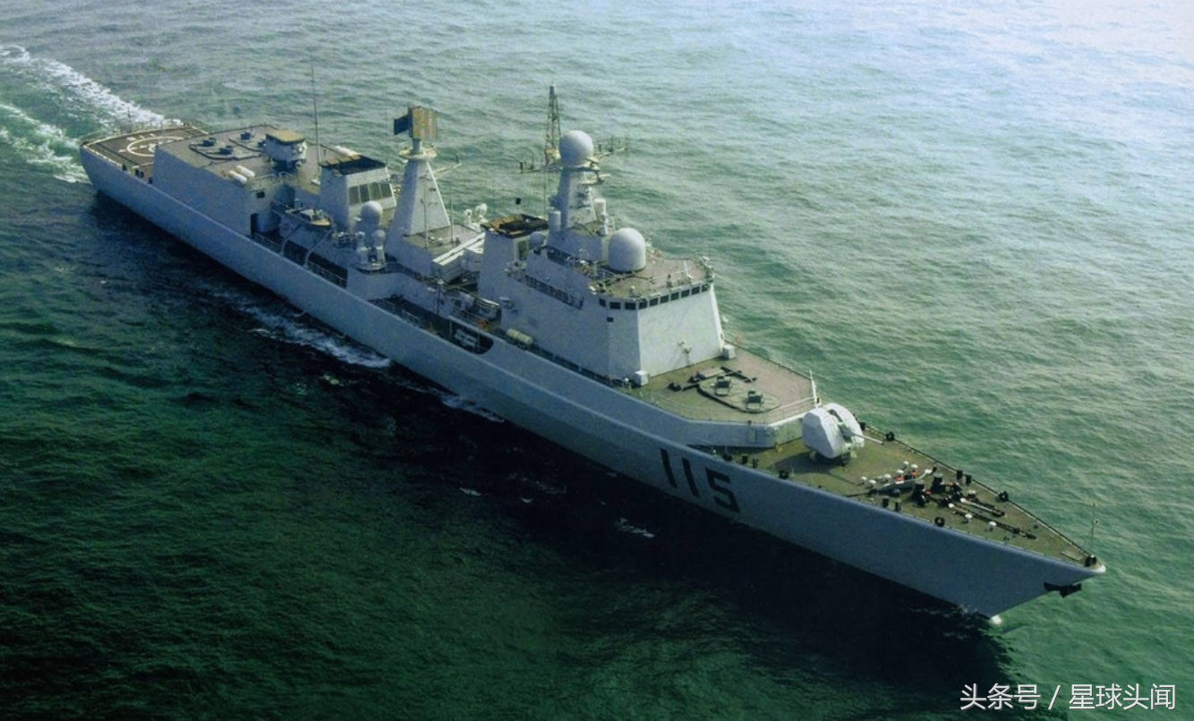 原有的051c型驱逐舰装备有俄版的左轮式垂直发射装置,携带有48枚sa