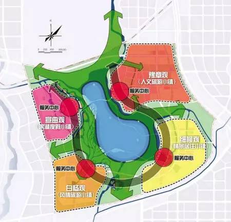 西安昆明池总体规划图片