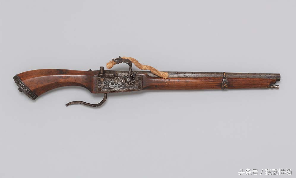 老式火绳枪,也是战争利器