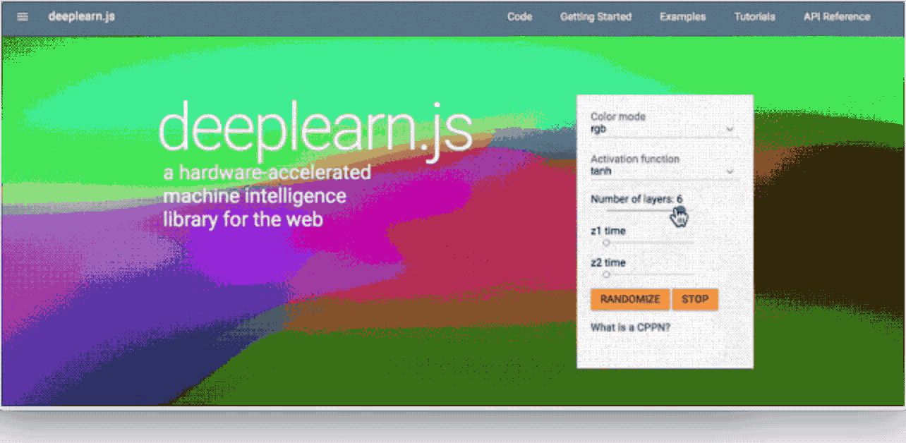 谷歌发布Web前端机器学习开源库 deeplearn.js