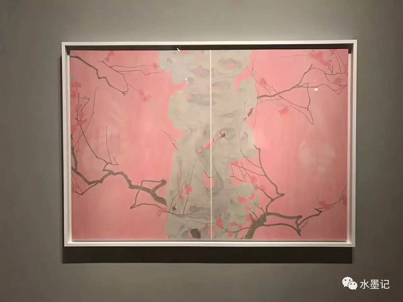 水墨记现场见微集张见作品展花笺记高茜作品展