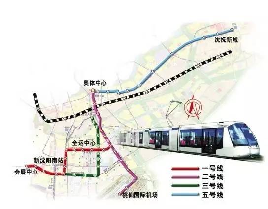 2017年8月15日零点开始,沈阳浑南现代有轨电车各条运营线路迎来再次