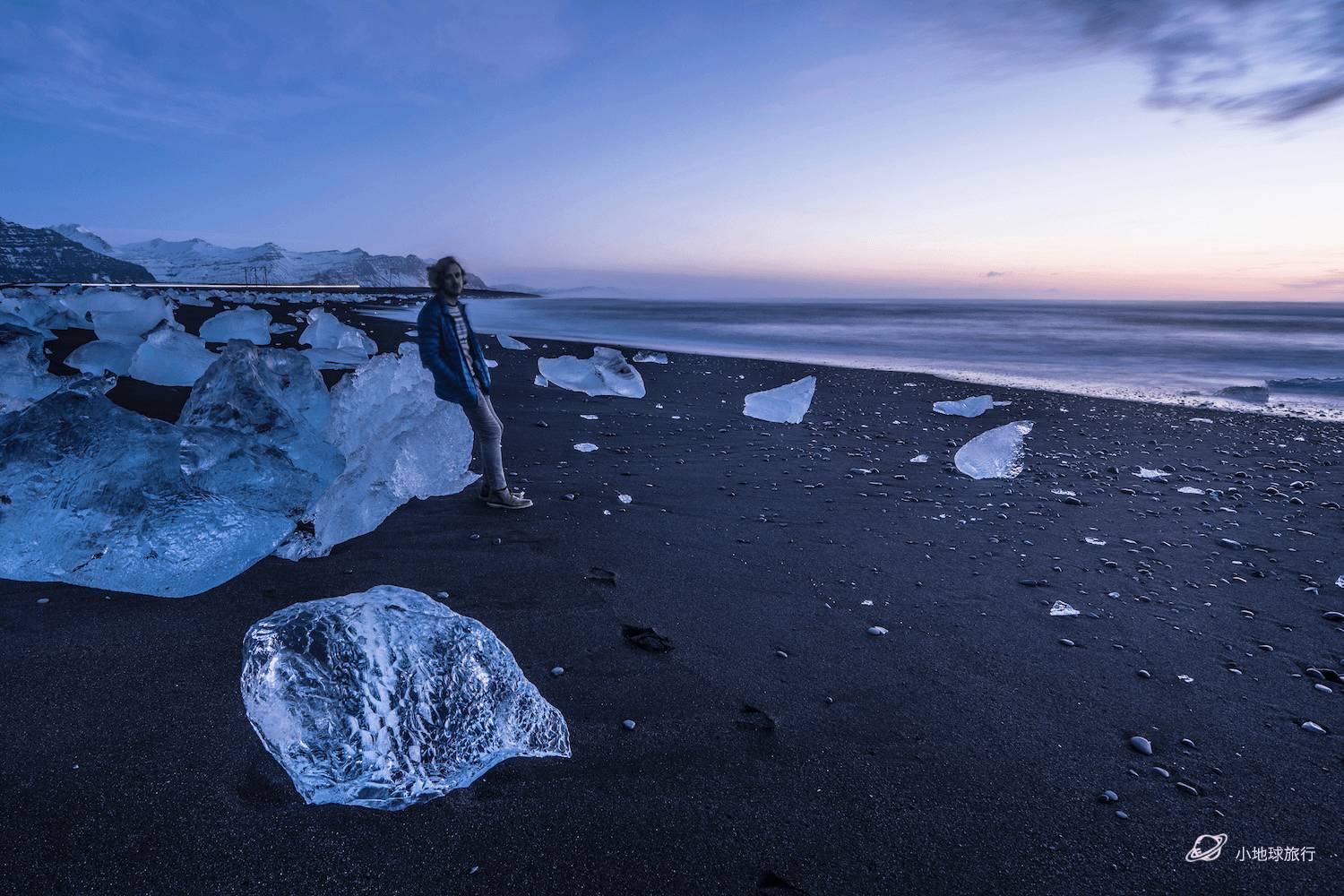 冰岛钻石沙滩壁纸图片