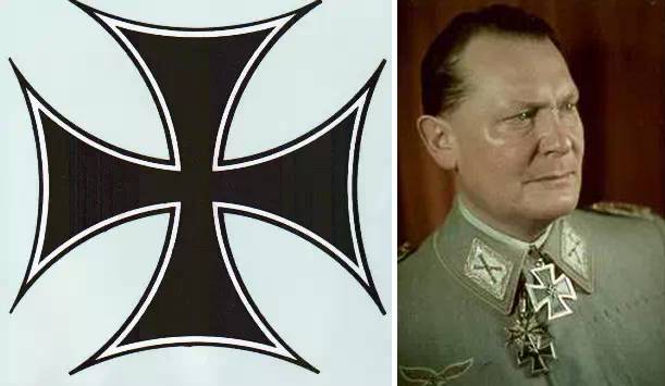 直接被用来做纳粹德国的象征着武力,勇敢的,被称为马耳他十字maltese
