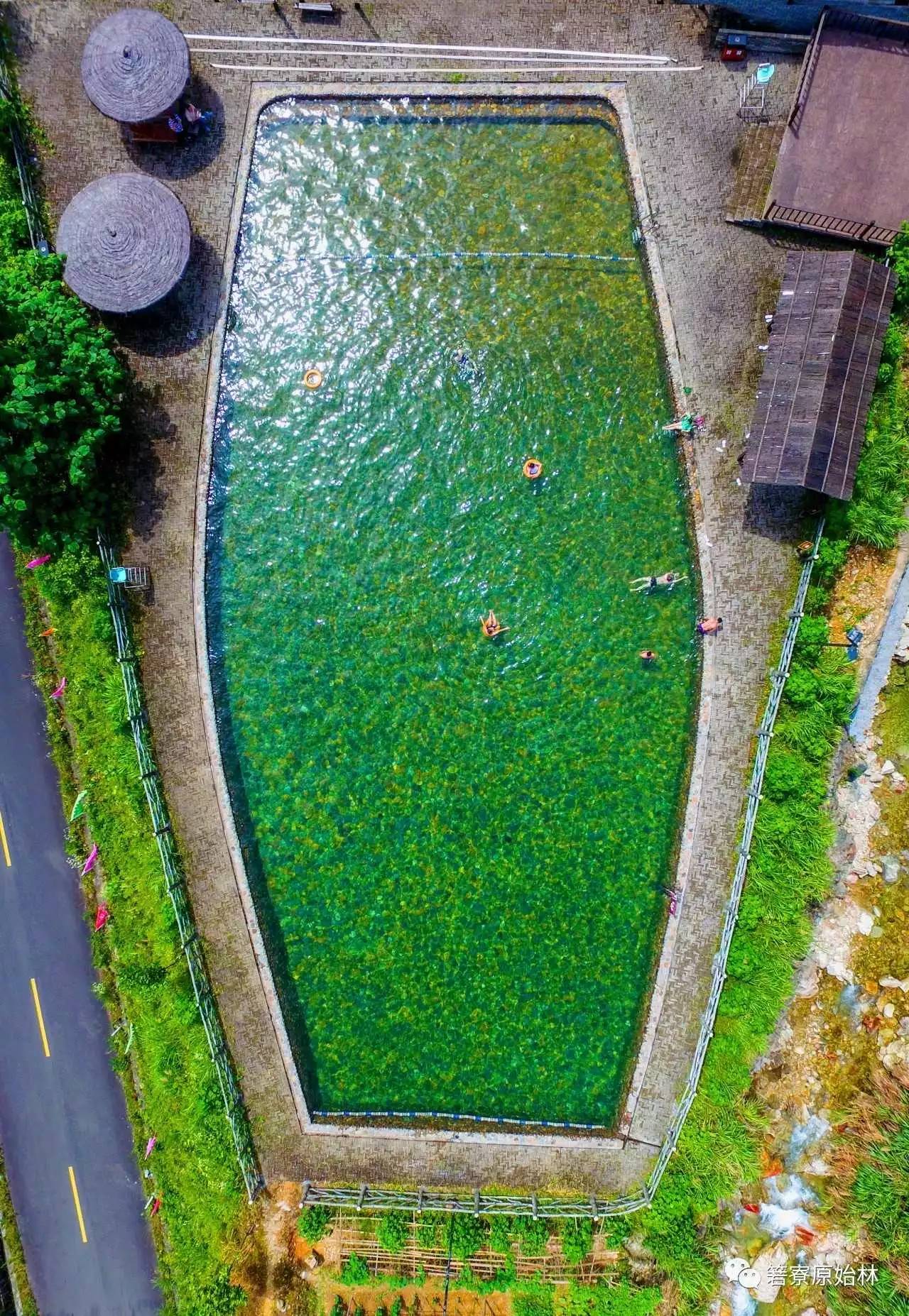 箬寮景区:山泉水嬉水池