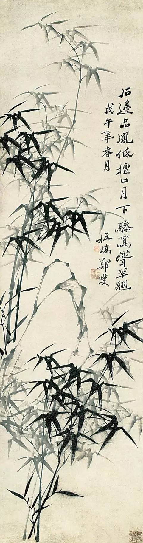 清代著名画家郑板桥的竹子:怎么可以这么美!